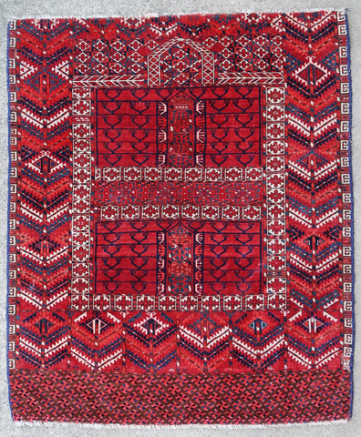 Central Asian rug Hatchlu 