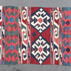 Caucasian kilim rug Kazak 