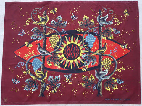 French tapestry Jean Picart Le Doux Le Soleil Et La Vigne 