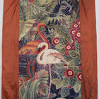 Indochinese silk embroidery textile Art Deco 