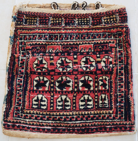 Persian rug bag face Afshar 