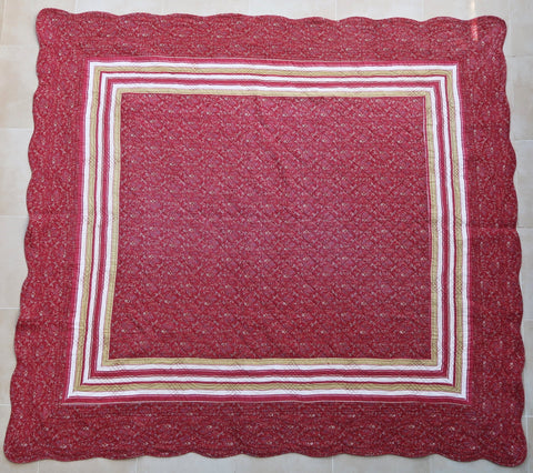 French blanket textile Provence Boutis 
