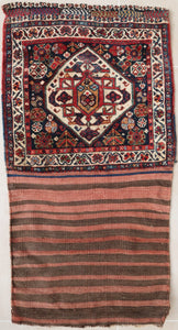 Persian rug bag face Ghashghai 