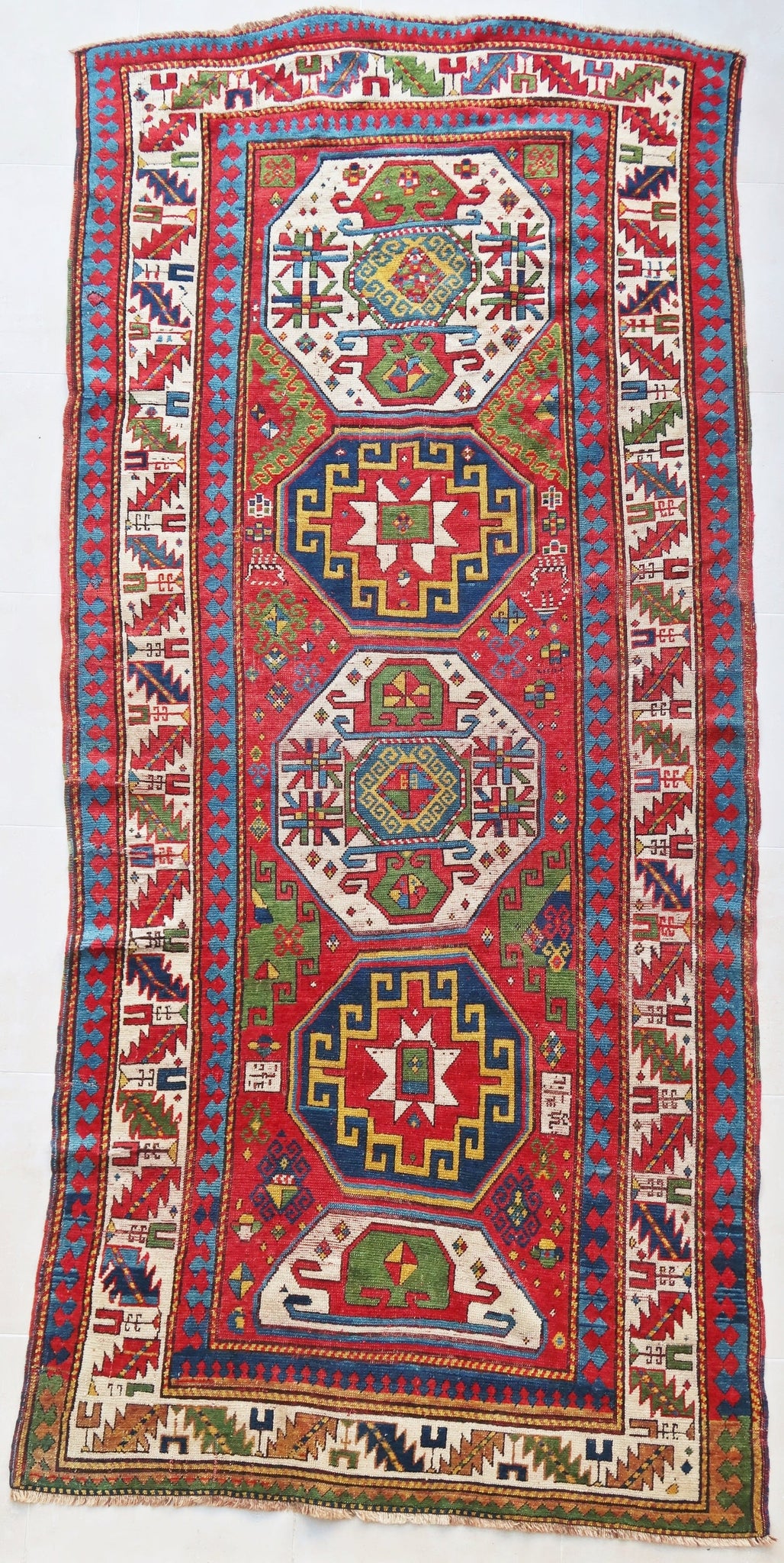 Caucasian rug Kazak 