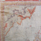 Turkish rug Oushak 
